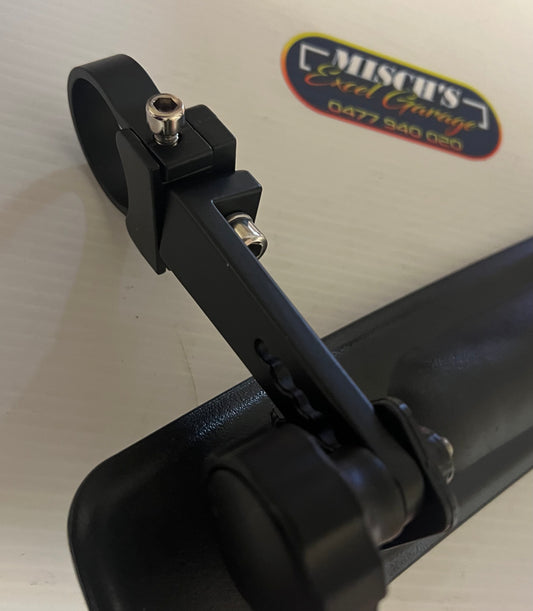 Wide View Rear-View Mirror with Adjustable Brackets - image 2