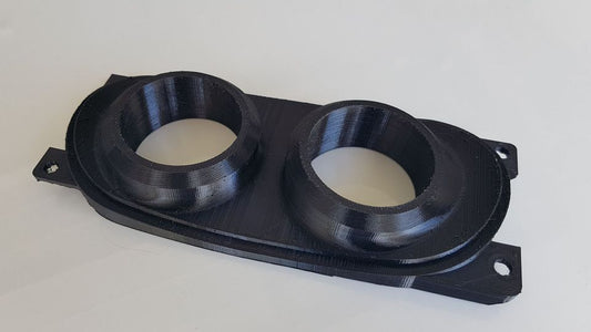 Hyundai Excel X3 dual gauge pod