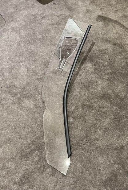 Hyundai Excel Window Insert with NACA Duct - image 3