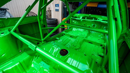 Hyundai Excel Full Weld-In Roll Cage - Excel Garage - image 1