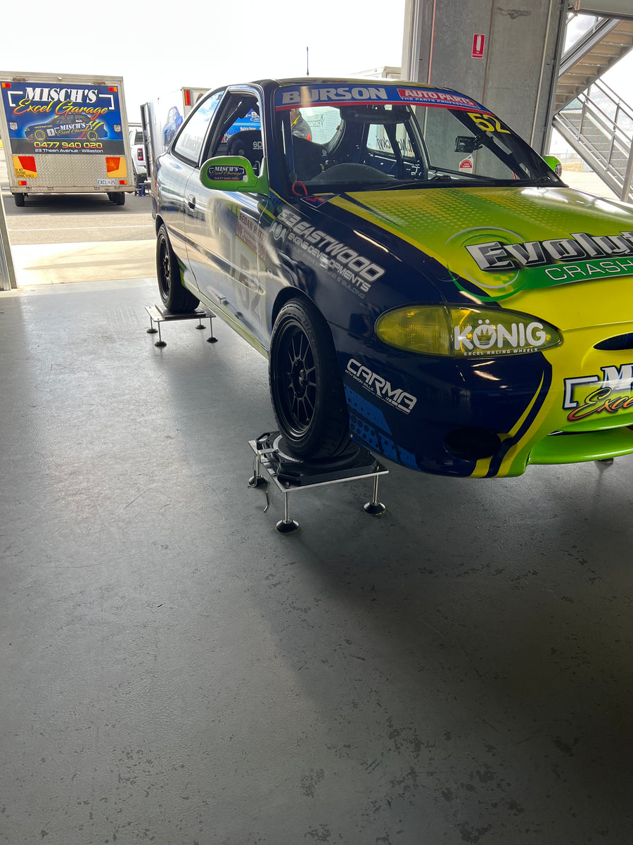 Auto Stand Rakesh Car Set Up Stands (Flat Patch) – Excel Garage