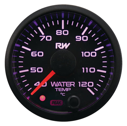 Raceworks 52mm Electronic Water Temperature Gauge - image 1