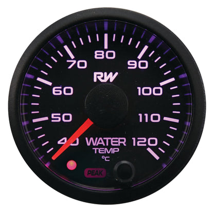 Raceworks 52mm electronic water temperature gauge