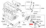 Outer Thermostat Housing Gasket