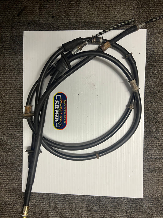 Hyundai Excel Handbrake Cables - Used Pair