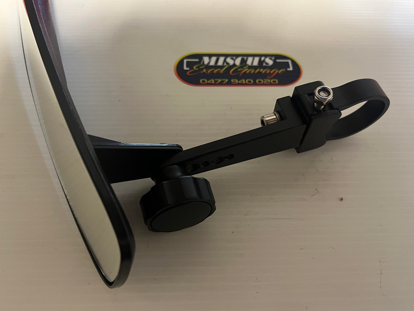 Wide View Rear-View Mirror with Adjustable Brackets - image 5