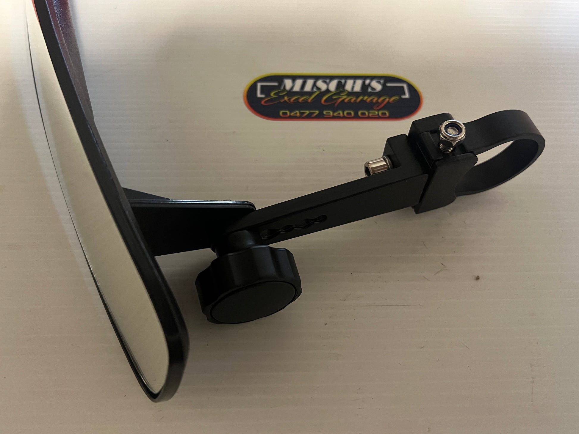 Wide View Rear-View Mirror with Adjustable Brackets - image 5