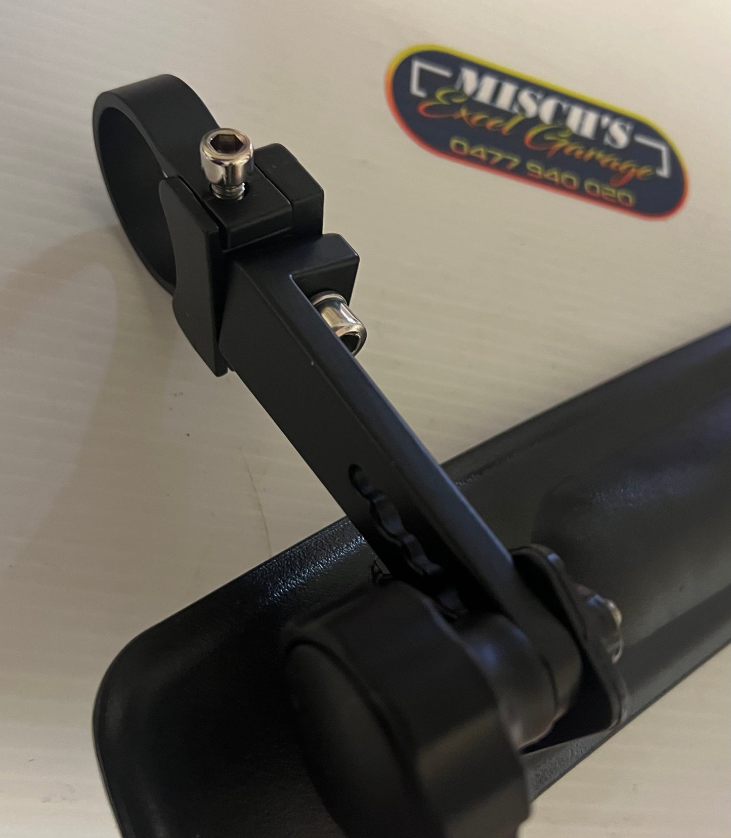 Wide View Rear-View Mirror with Adjustable Brackets - image 2