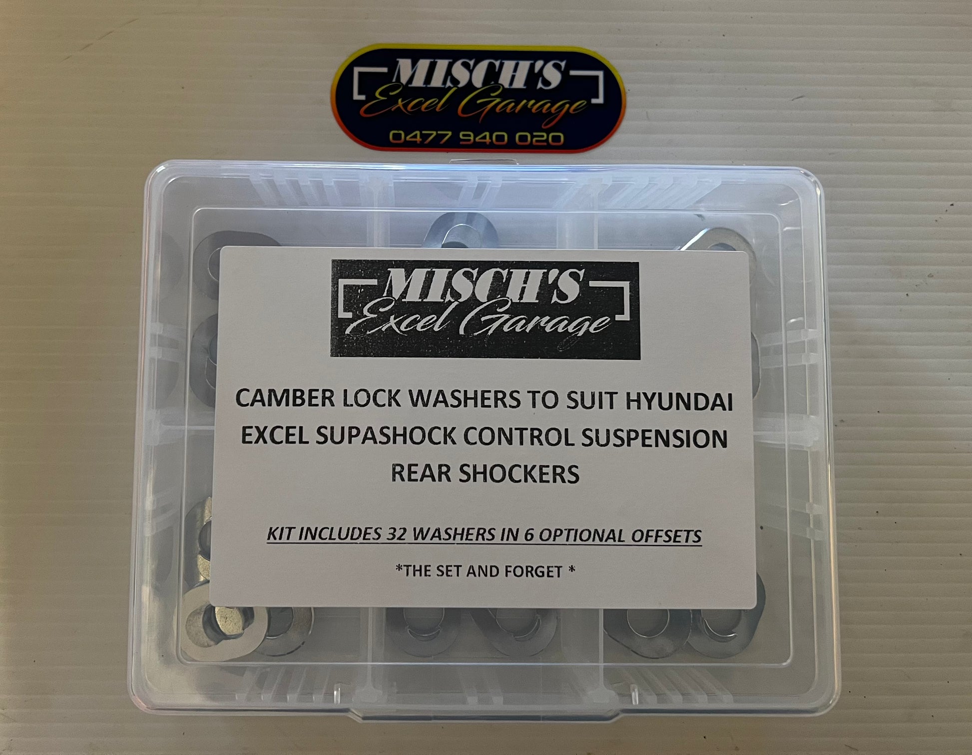 Supashock Camber Lock Washer Kit - image 2