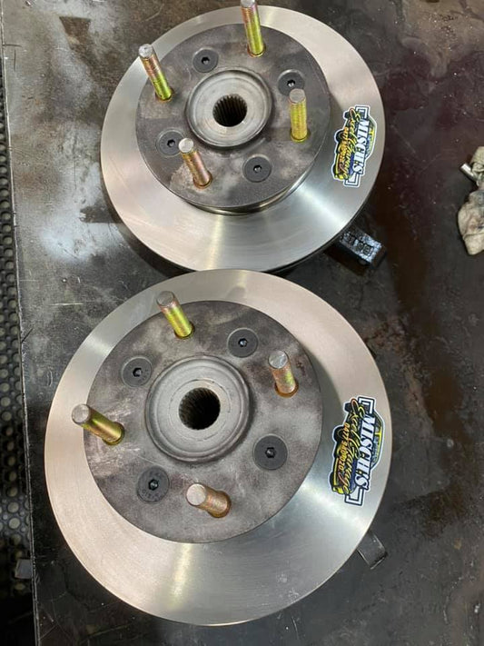 Hyundai Excel X3 Flush-Mount Front Hub Assembly - Pair - image 2