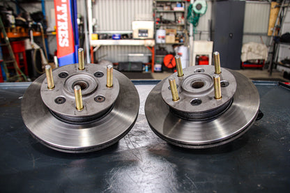 Hyundai Excel X3 Flush-Mount Front Hub Assembly - Pair - image 4