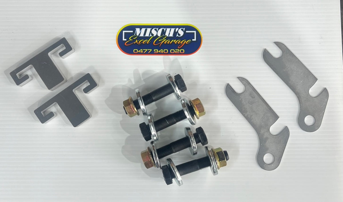 Camber bolt kit Misch's Excel Garage