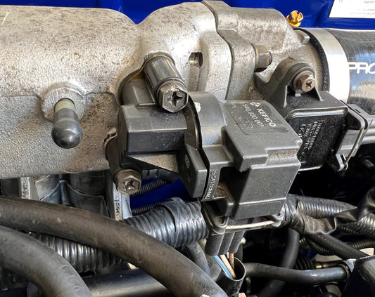 Hyundai Excel Idle Control Block-Off Plate - image 2