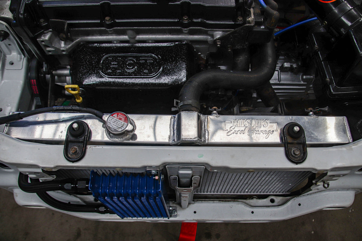 Excel Garage 3-Core Alloy Radiator - Hyundai Excel - image 1