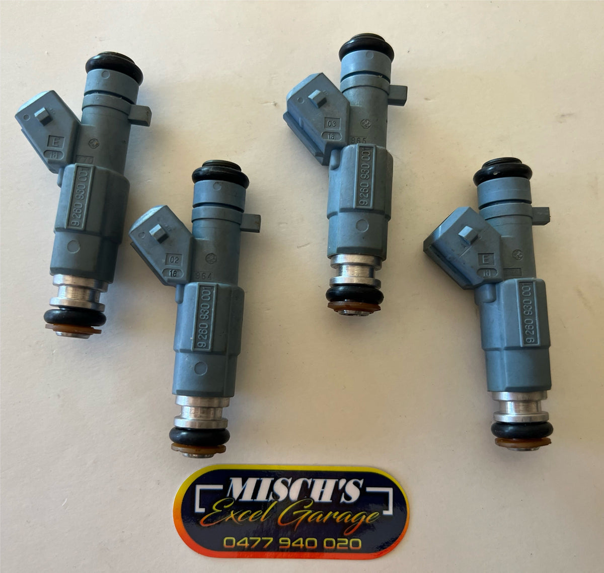 Hyundai Excel Fuel Injectors - Reconditioned Set of 4