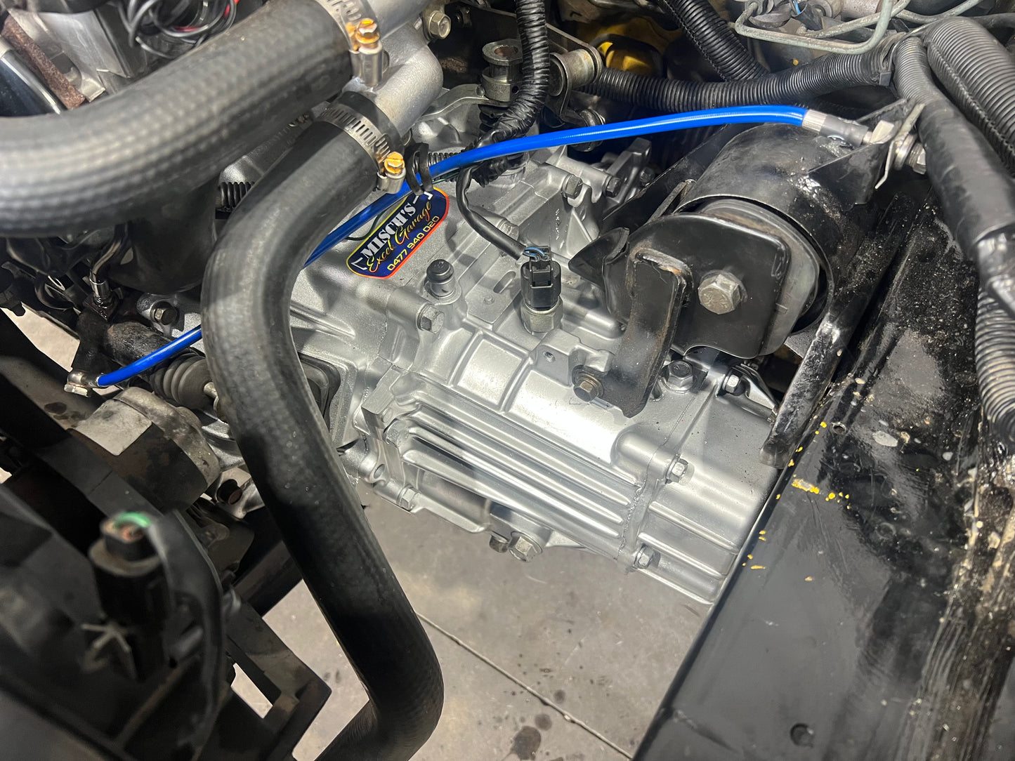 Hyundai Excel Braided Clutch Line