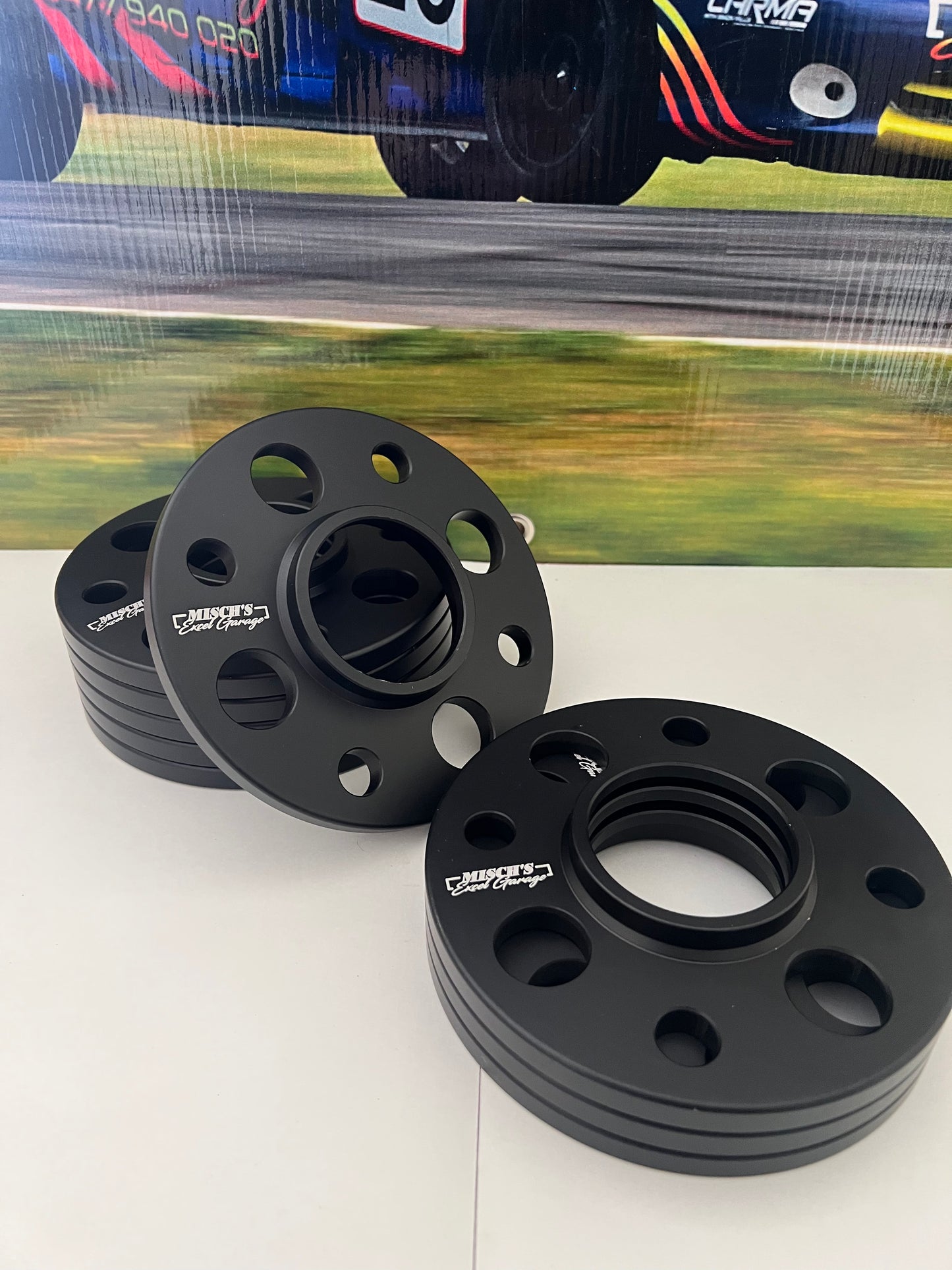 Hyundai Excel 10mm Hub-Centric Wheel Spacers - Pair - image 1