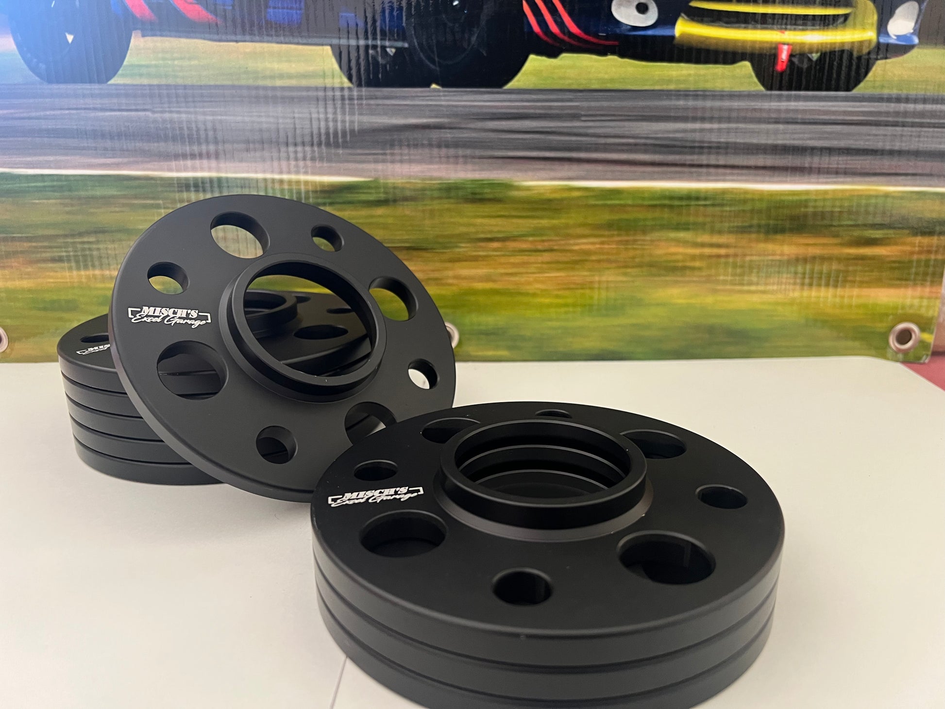Hyundai Excel 10mm Hub-Centric Wheel Spacers - Pair - image 2