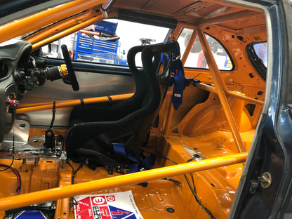 Hyundai Excel Full Weld-In Roll Cage - Excel Garage - image 8