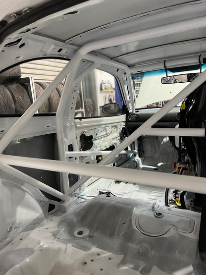 Hyundai Excel Full Weld-In Roll Cage - Excel Garage - image 11