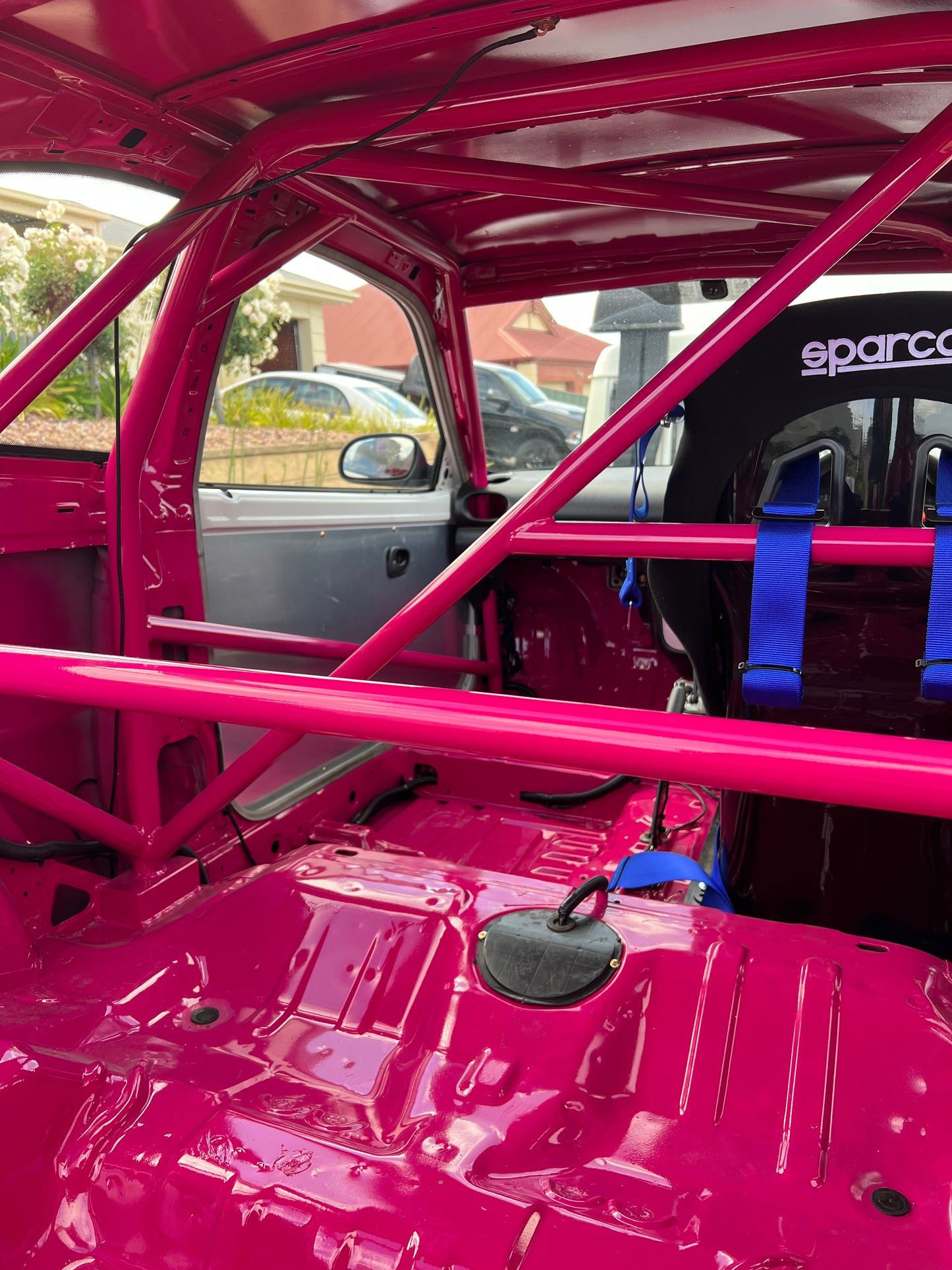 Hyundai Excel Full Weld-In Roll Cage - Excel Garage - image 10
